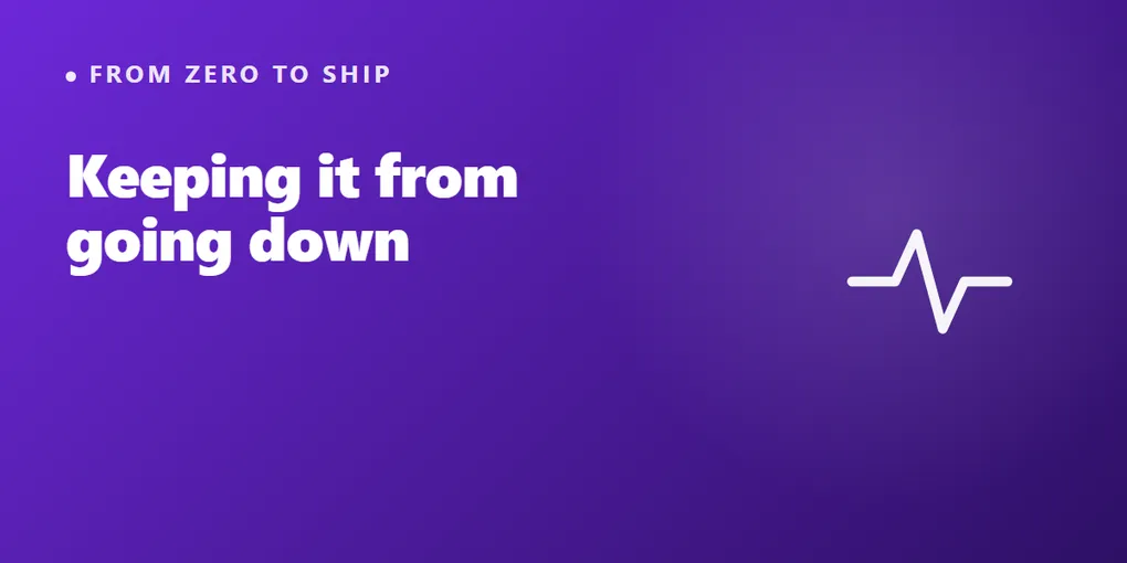 Keeping It From Going Down: When the Real Job Becomes Not Breaking