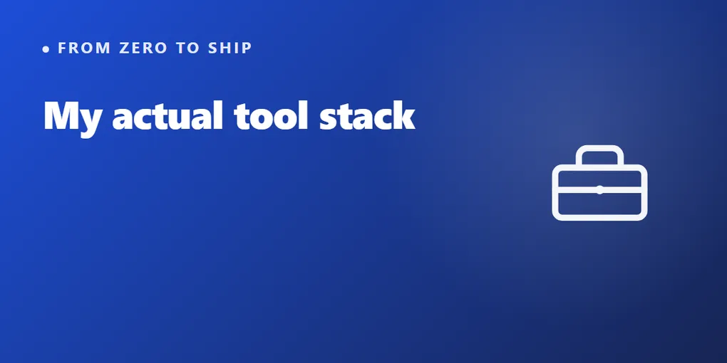My Actual Tool Stack: No Coding Background Required