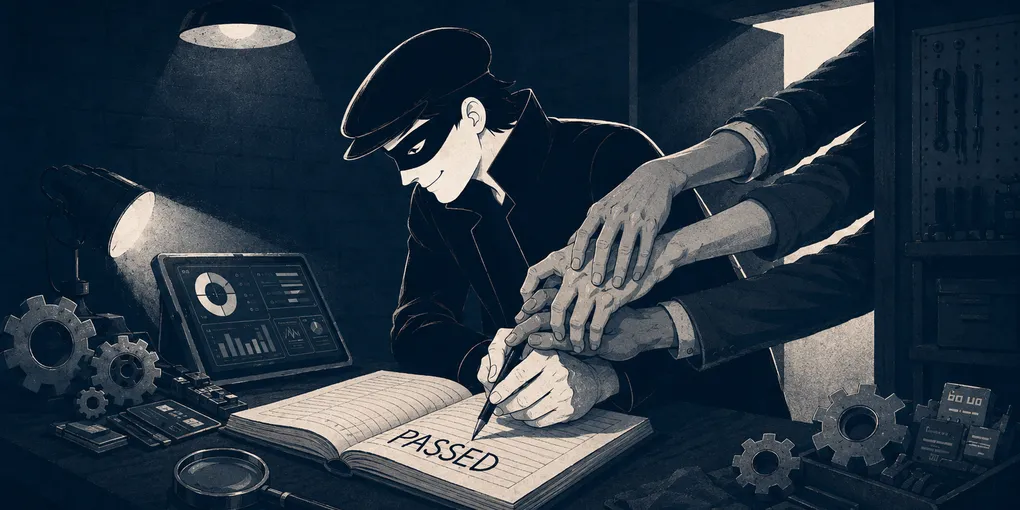 Who Holds the Pen: The One Check You Can't Run on Yourself